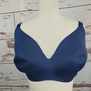 Knix WingWoman Contour Bra Blue Size 7++ 36G/38G